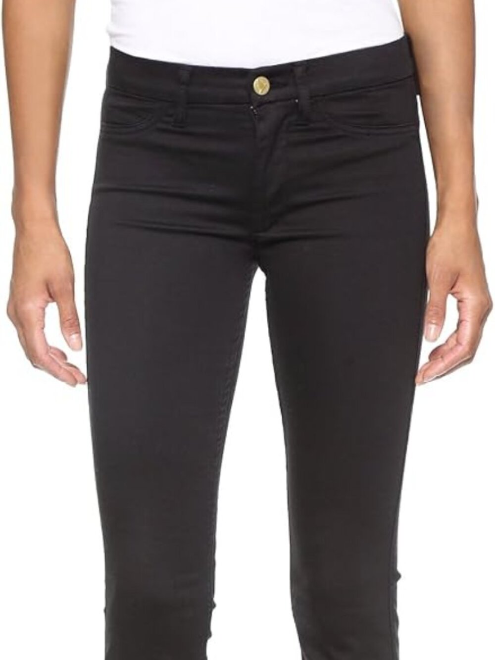 MiH Jeans Women's Skinny Marrakesh Kick Flare Jean, Power Black, 26